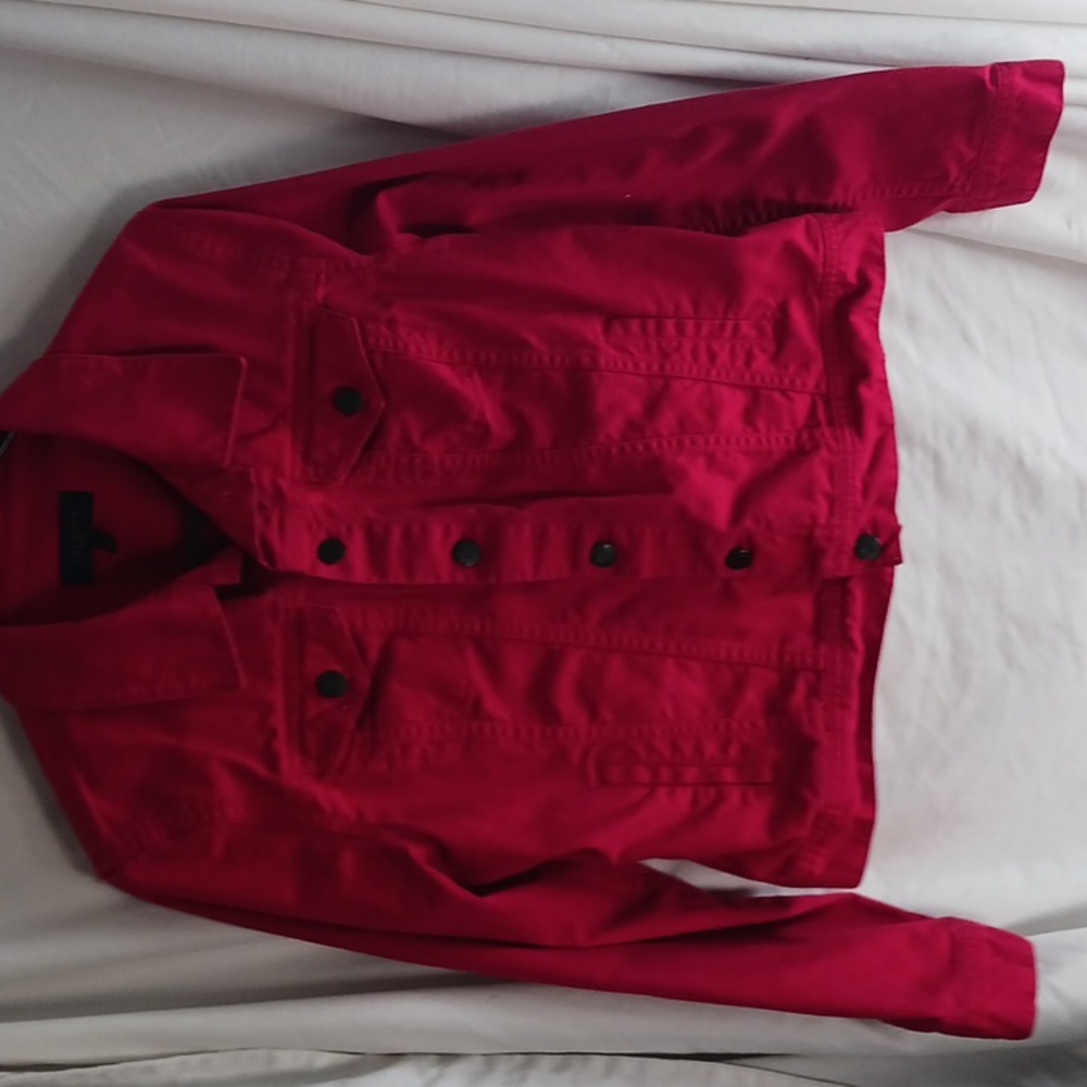 Talbots M petite red jacket
